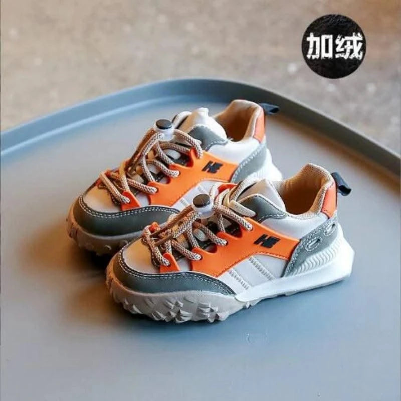 Children's Sports Shoes For Boys Kids 5 Years Old Wear Luxury Designer Fashion Shock Absorbing Girls Sneakers Baby Walking Shoes