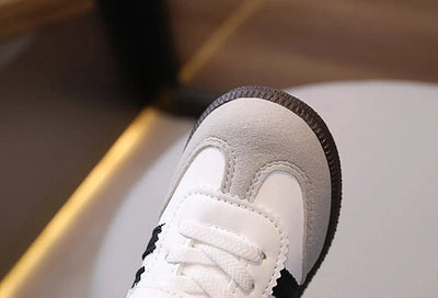 Spring Sport Shoes For Children PU Leather Ergonomics Kids Sneakers Soft-soled Children's Sneakers Boy's Girl's Tennis Shoes