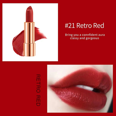 Waterproof Non-Stick Long Lasting Red Matte Lipstick Set 3 Colours