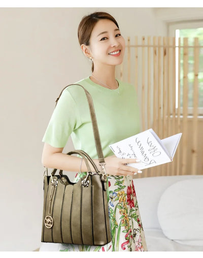 Genuine Brand Luxury Handbag Women Bags Designer High Quality Leather Handbags Large Capacity Shoulder Crossbody Bags for Women