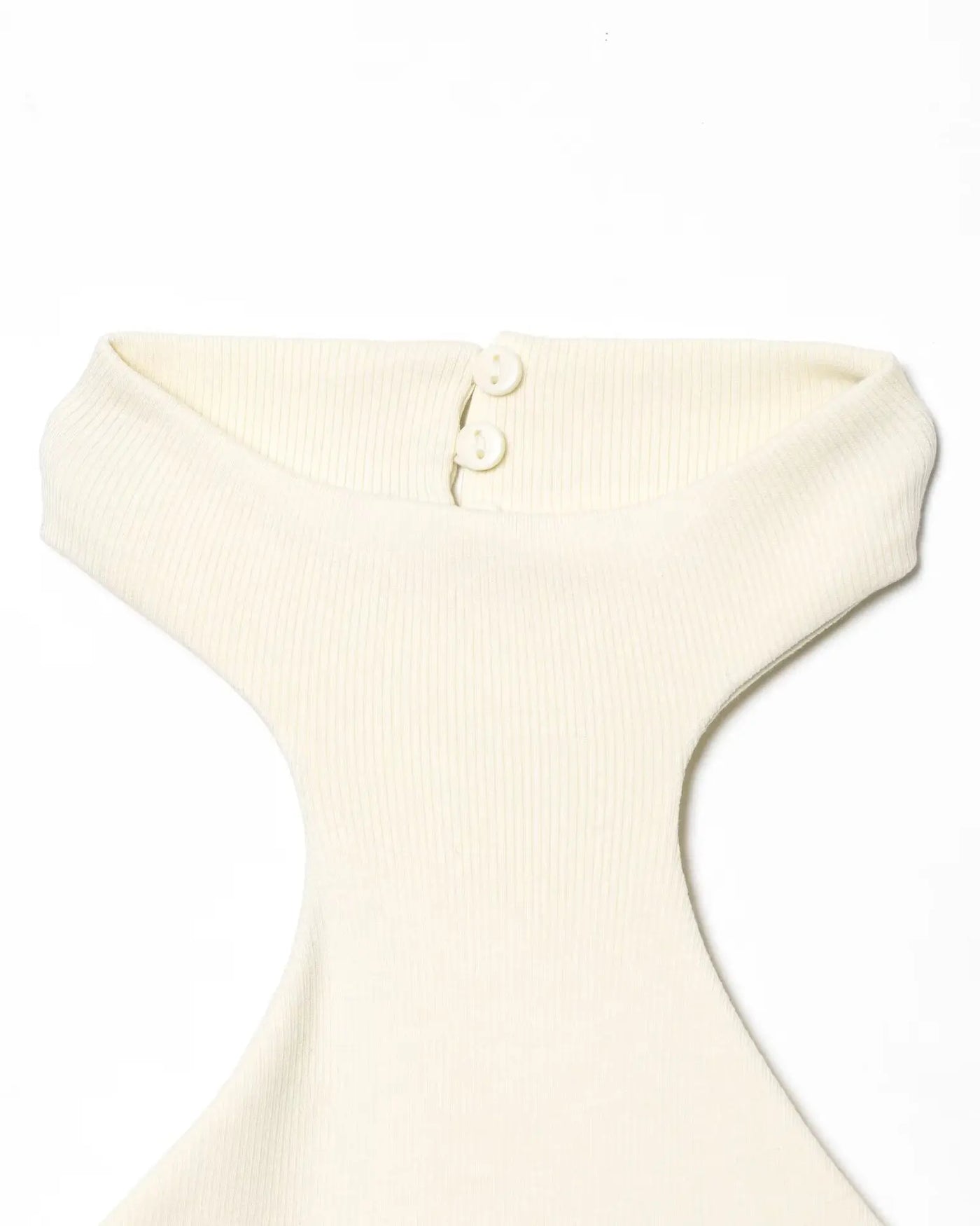 Women's Dress New Summer 2025 White Halterneck Panelled Dress Sexy off-the-shoulder design Elegant temperament Personality