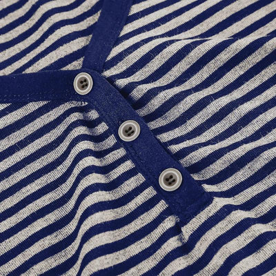 Korean Style Stripe Patchwork Women T-Shirts Short Sleeves Slim Fit Simple Causal Office Lady Clothing