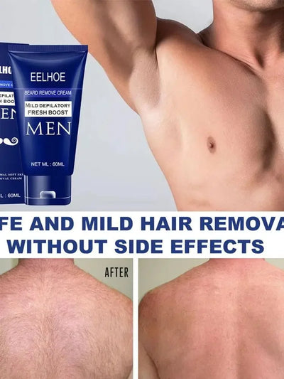 Hair Removal Cream Natural Gentle Soothing Ointment Soften Nourishing Refreshing Skin Women Men Lip Armpit Body Painless