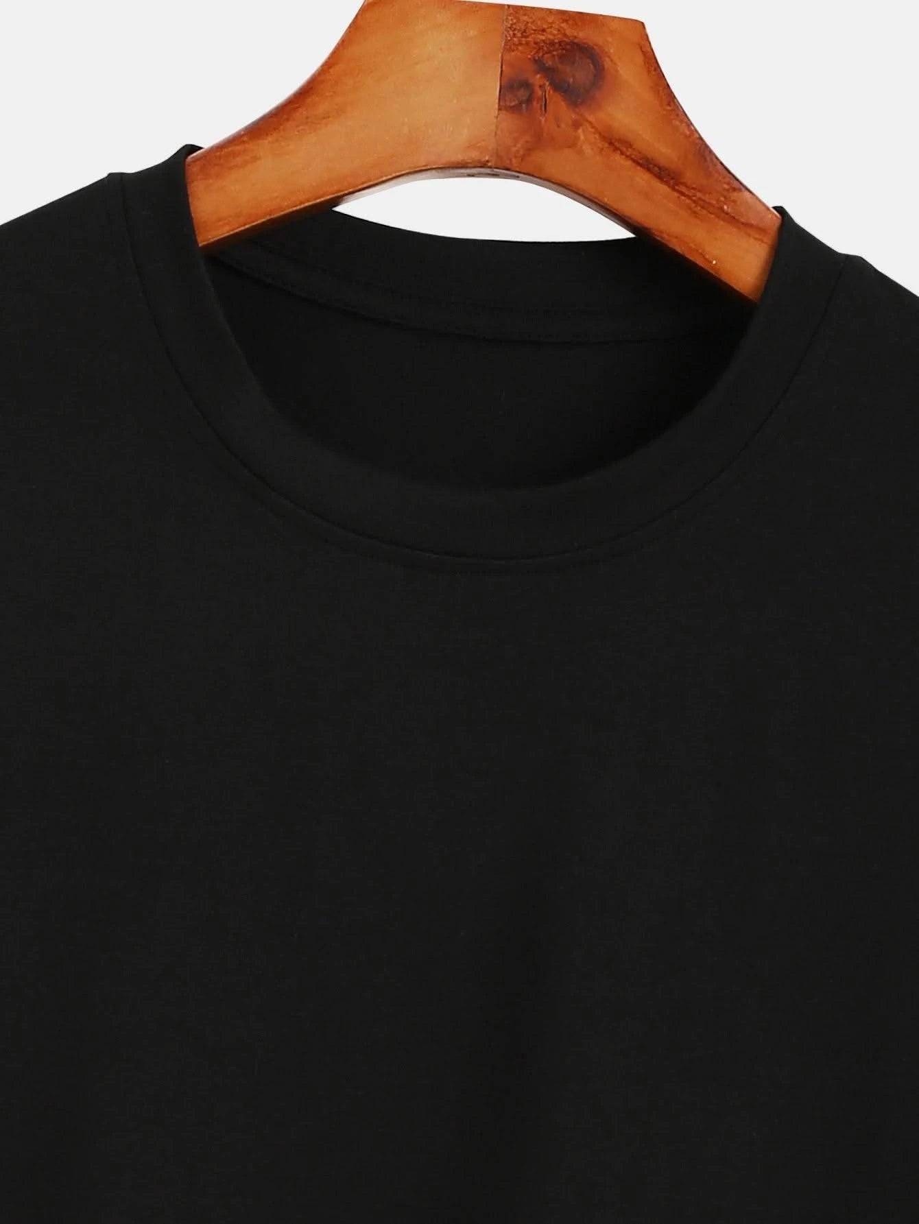 Trendy printed round neck long-sleeved T-shirt | Versatile |Casual Tops | Men's T-shirt