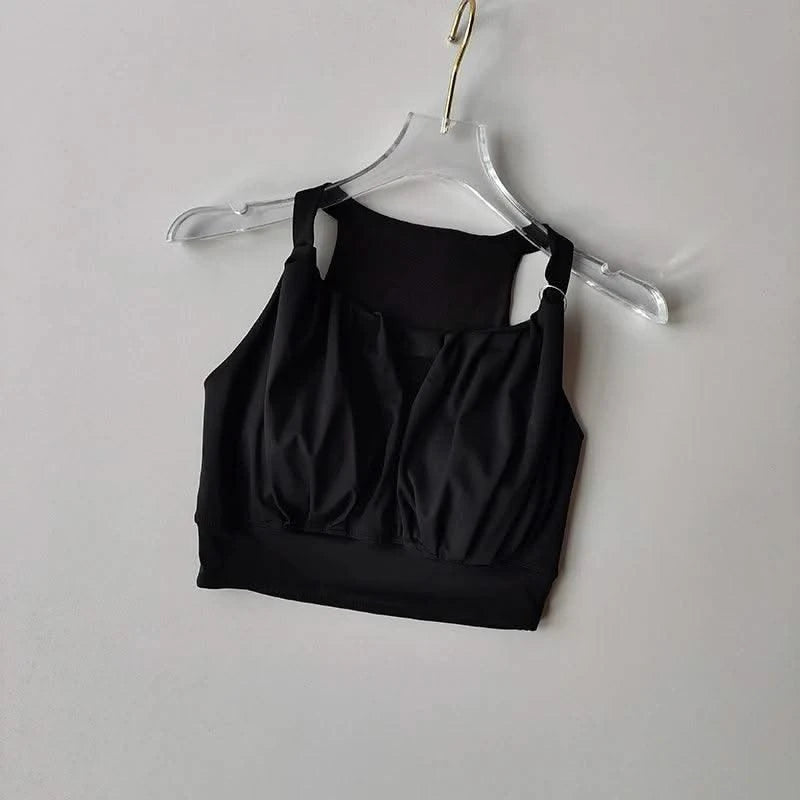 Sports Bra for Women Running Gathering Small Breasts to Show Off Big Fashion Sexy I-shaped Yoga Vest Quick Drying Fitness Bra