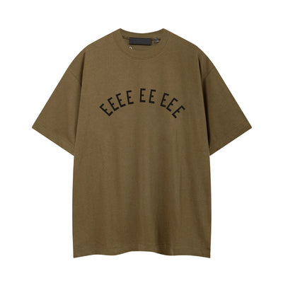 Trend Design Men's T-shirts Arch Letter Logo Streetwear Designer Brand Men's T-shirts Sets