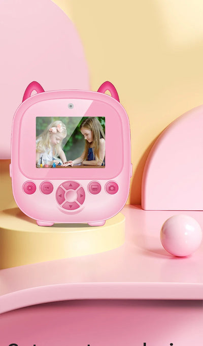 Children Digital Camera Instant Print Toys For Kids Thermal Print Camera HD 1080P Instant Photo Printing Camera Video Toys Gift