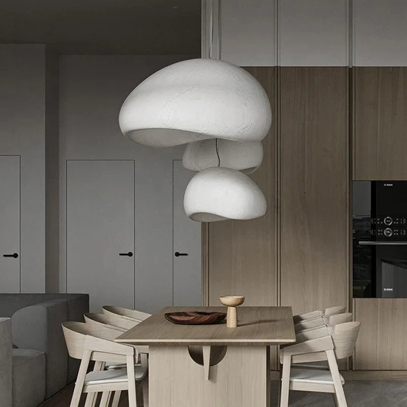 Nordic Simple Living Room Bedroom Pendant Lights Home Decor Kitchen Island Chandeliers Dining Room White Round Lighting Fixtures