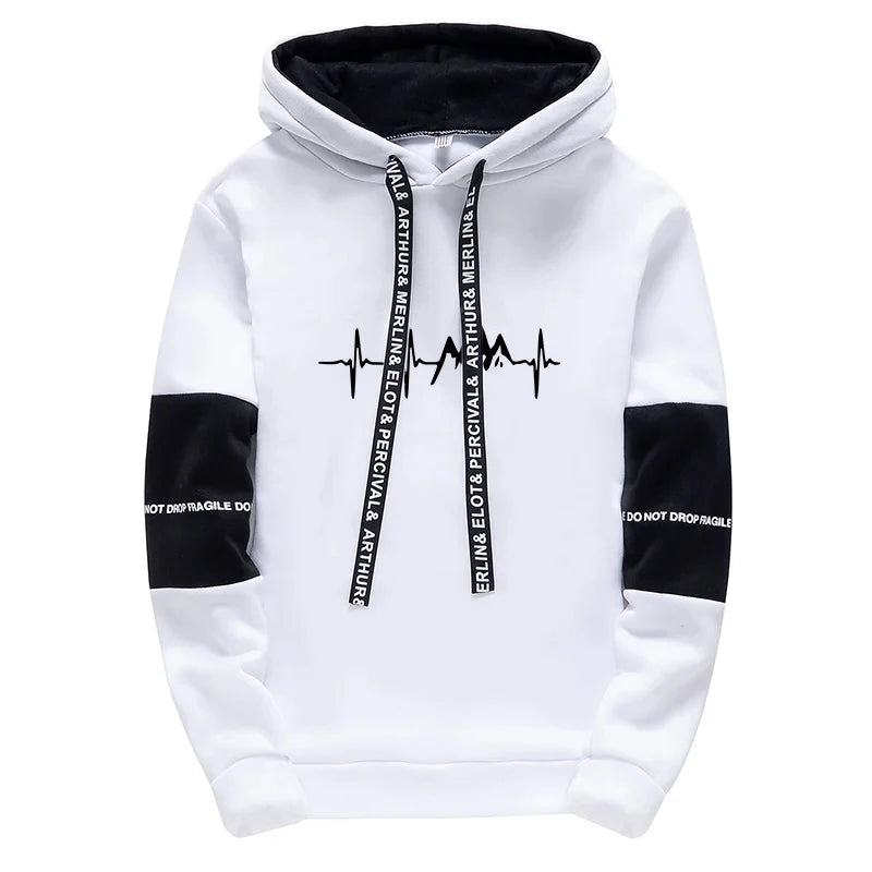 Men's Sweatpants Sweatshirts Casual Fashion Hot Sale Autumn Winter Men Comfortable Hoodies Jogging Pullover Tops Daily Tracksuit