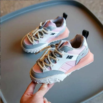 Children's Sports Shoes For Boys Kids 5 Years Old Wear Luxury Designer Fashion Shock Absorbing Girls Sneakers Baby Walking Shoes