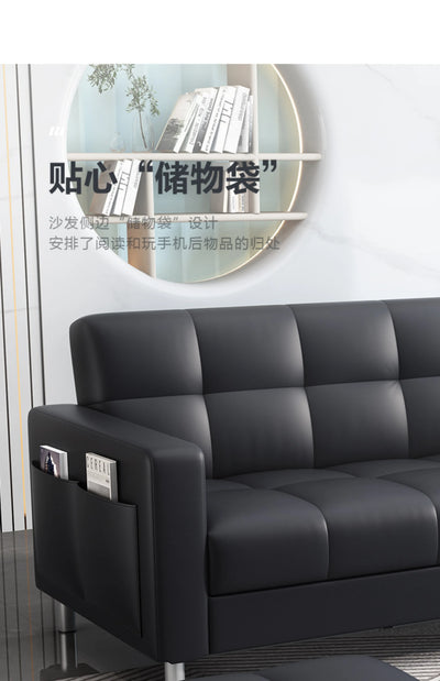 Black Living Room Sofa Bed Foldable Sectional Corner Modern Sofa Designer Elegant Muebles Para Habitacion Home Furniture