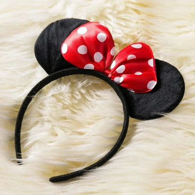 Cute Baby Girl Dress for 9M-5Yrs Children Summer Clothes Kids Minni Mouse Polka Dot Dress Girls Birthday Party Christmas Costume