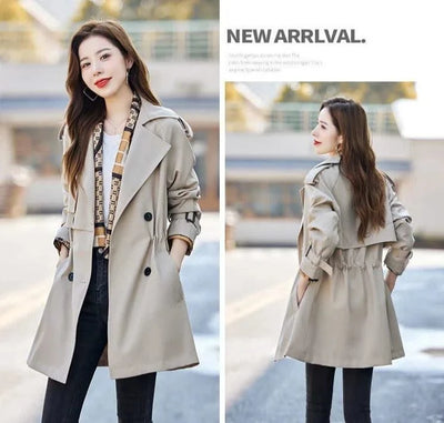 High Quality Women's Windbreaker Jackets  Coat Spring Autumn
