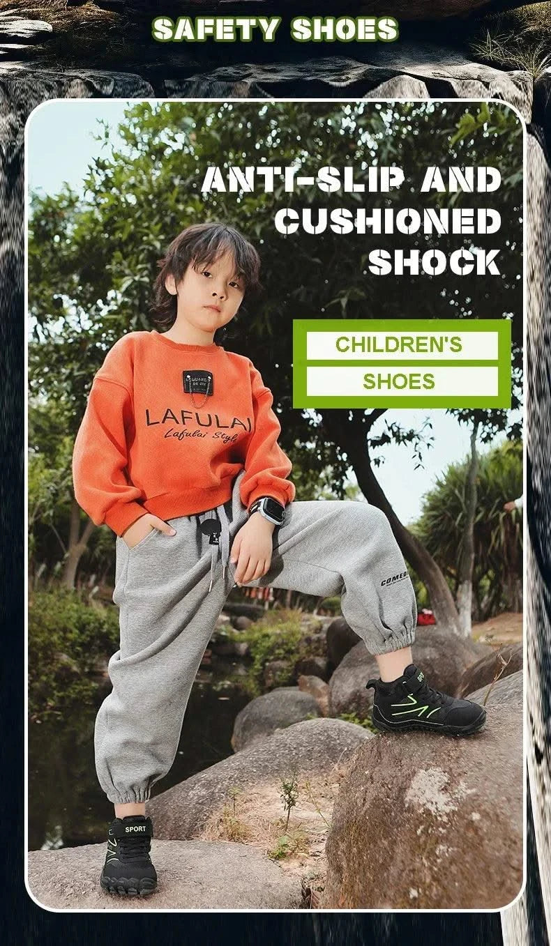 New Children Shoes Hiking Climbing Boys Fashion Sneakers Girls Sport Running Shoes Kids Breathable Casual Trainers Outdoor Shoes