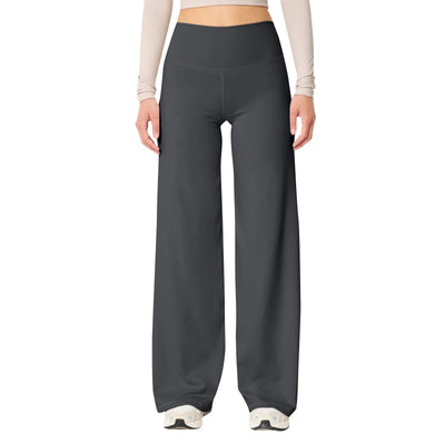 Wide Leg Pants For Women Yoga Pants High Waist Sweatpants With Pockets Stretch Pants Comfy Workout Sports Sweatpants Leggings