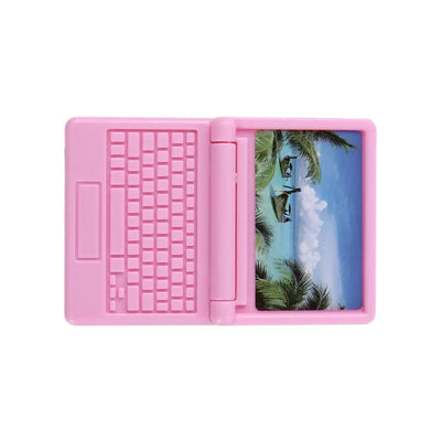 DIY Accessories Doll House Decoration Crafts Dollhouse Miniature Dollhouse Computer Simulation Laptop Dollhouse Furniture
