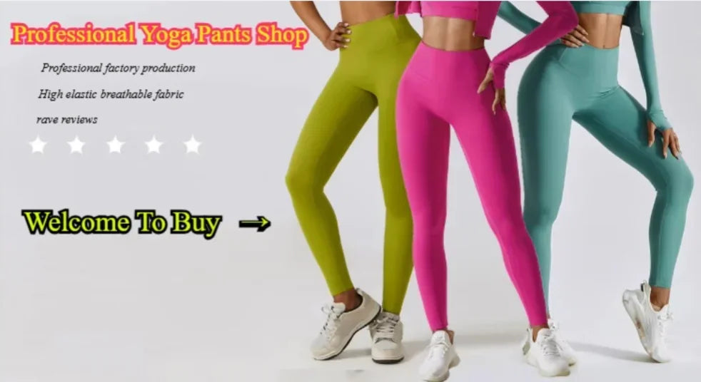 Women's Yoga 2025 Wear Fashion Skinny Breathable Seamless Elastic High Waist Fitness Pants Hip Lift Pilates Summer Hiking Pants