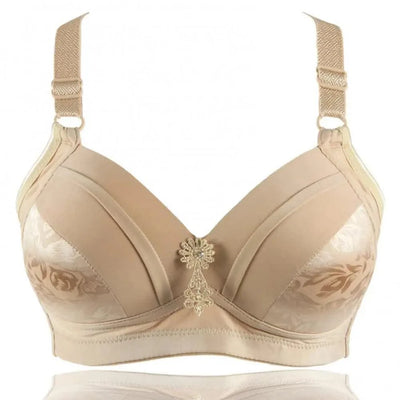 Women's Bra Top Sexy Wireless Floral Print Underwear