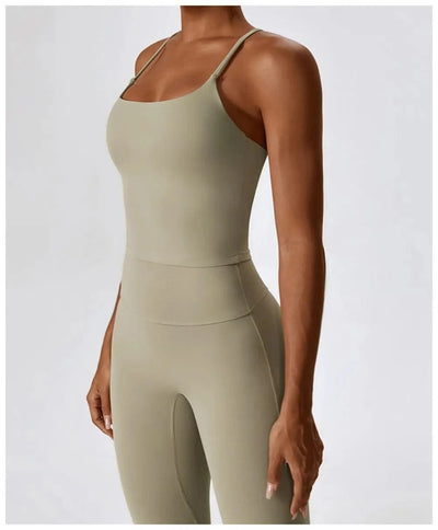 Yoga Bras Bare Sensation Back Beauty Sports Bra for Women Fitness Yoga Vest