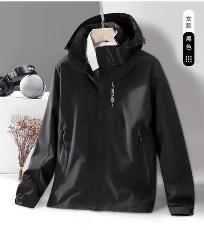 Waterproof Windbreaker Jackets For Women Men Camping Climbing Outdoor Hiking Coats Spring Autumn Unisex Outerwear