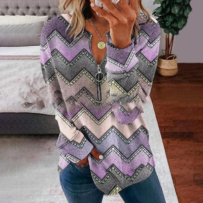 Striped Hoodies Women Fashion Zipper Hoodies Y2k Casual Sweatshirt Zip Up Hoodie Oversized Sudaderas Lattice Coats Ladies Sweats