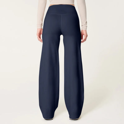 Wide Leg Pants For Women Yoga Pants High Waist Sweatpants With Pockets Stretch Pants Comfy Workout Sports Sweatpants Leggings
