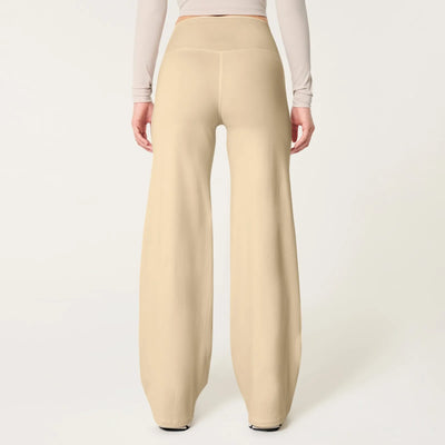 Wide Leg Pants For Women Yoga Pants High Waist Sweatpants With Pockets Stretch Pants Comfy Workout Sports Sweatpants Leggings