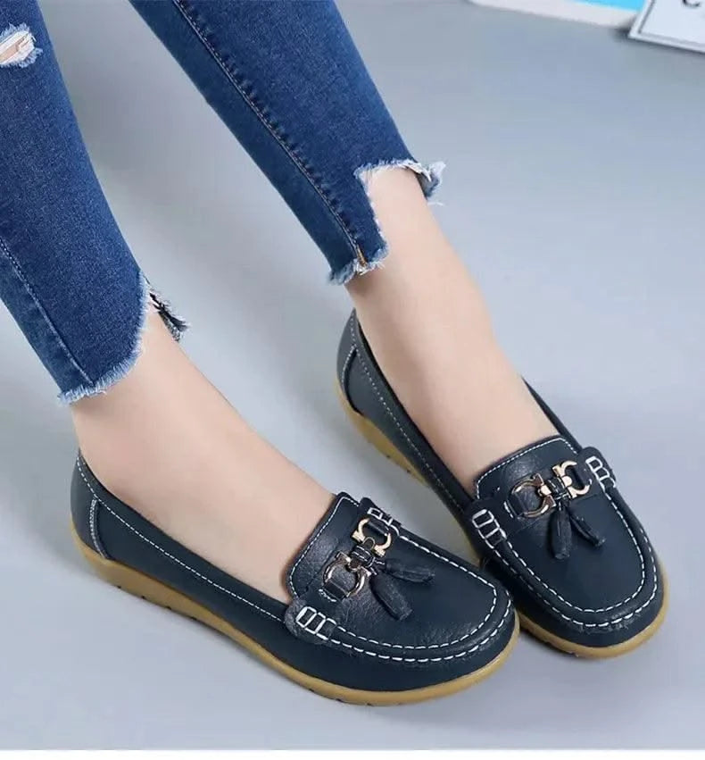 Women Slip On Loafers flat shoes Women Moccasins Casual Sneakers