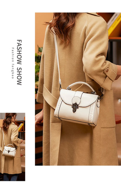Women's Handbag Genuine Leather Hand Purses Luxury Fashion Female Shoulder The Tote Bag Designer With Top Handle Crossbody Bags
