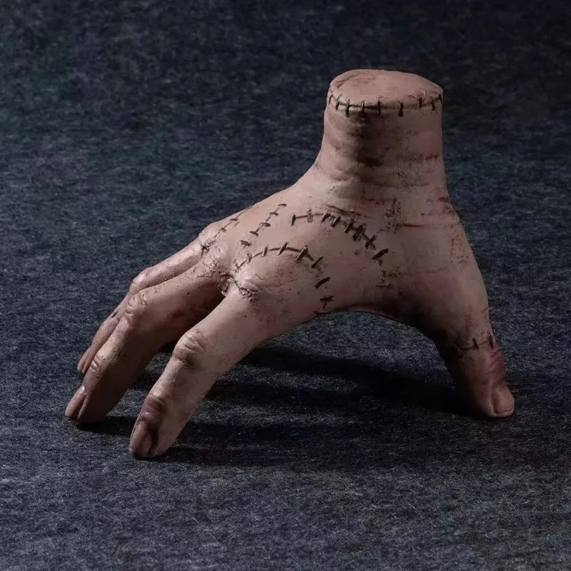 Halloween Horror Wednesday Thing Hand Toy From Addams Family Latex Figurine Home Decor Desktop Craft Holiday Party Costume Prop