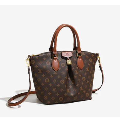 2025 French Luxury Handbag for Women Designer Tote Elegant Structured Shoulder Bag High-End Minimalist Chic Versatile