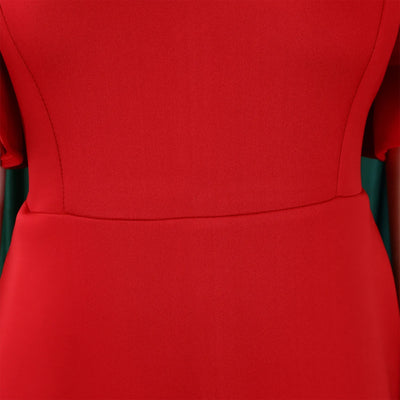 Elegant Party Dresses for Women V Neck Ruffles Sleeve High Waisted A Line Mid Calf Luxury Birthday Dinner Vestidos Mujer Dress