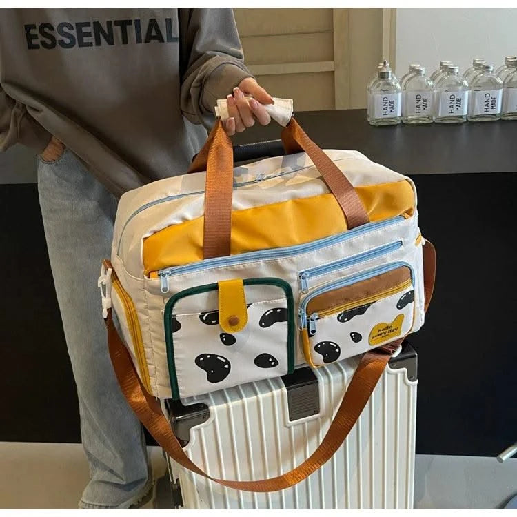 Women's Fashionable and Lightweight Boarding Bag for Maternity, Business, Yoga