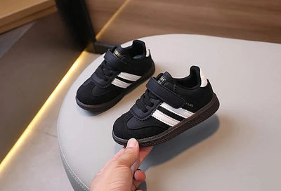 Spring Sport Shoes For Children PU Leather Ergonomics Kids Sneakers Soft-soled Children's Sneakers Boy's Girl's Tennis Shoes
