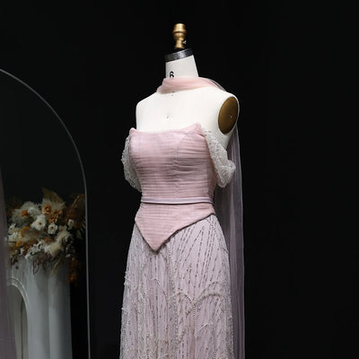 Amirah Lace Evening Dresses for Special Occasions Line A Elegant Prom Dresses Luxury Women's Elegant Party Dress Custom Made