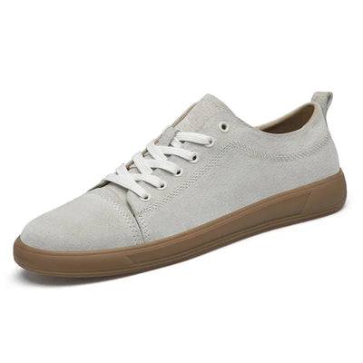 Summer New Fashion Casual Leather Shoes Lace-up Comfortable Men's Oxford Shoes Outdoor Soft Dress Shoes Non-slip Sports Shoes