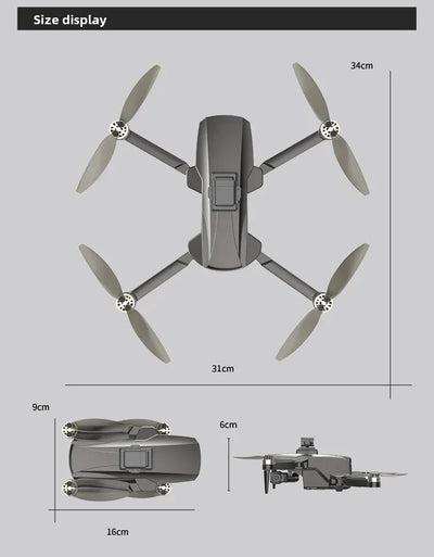 new product Q7 three-axis gimbal high-definition aerial photography drone automatically returns and remotely controls avoidance