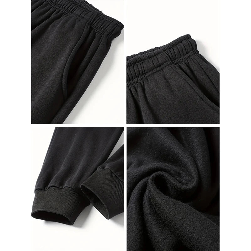 Men's Designer Inspired Sweatpants Stylish Casual Joggers Unique Details Fashion Streetwear Trousers for Men