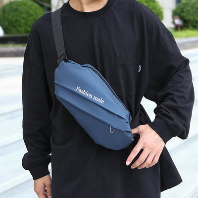 Men’s Fashion Crossbody Casual Bags Unisex Fashion Shoulder Bag Adjustable Strap Durable Daily Use Sling Bag