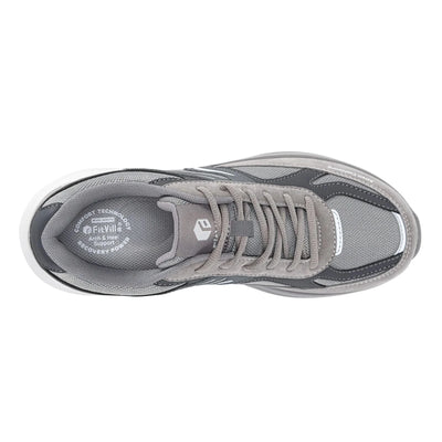 Fitville Extra Wide Walking Shoes for Men Wide Cushioned Sports Shoes For Swollen Feet Flat Feet Arch Fit Relieve Heel Pain