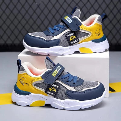 Children Casual Sports Shoes for Boys Breathable Summer Kids Hook&Loop Students Girls School Running Kids' Outdoor Sneakers