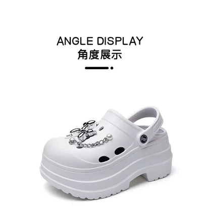 Clogs Clogs Women's Slippers Summer Home Sandals Non Slip Garden Shoes Fashion  Flat Shoes Orginal Outdoor Couples EVA Design