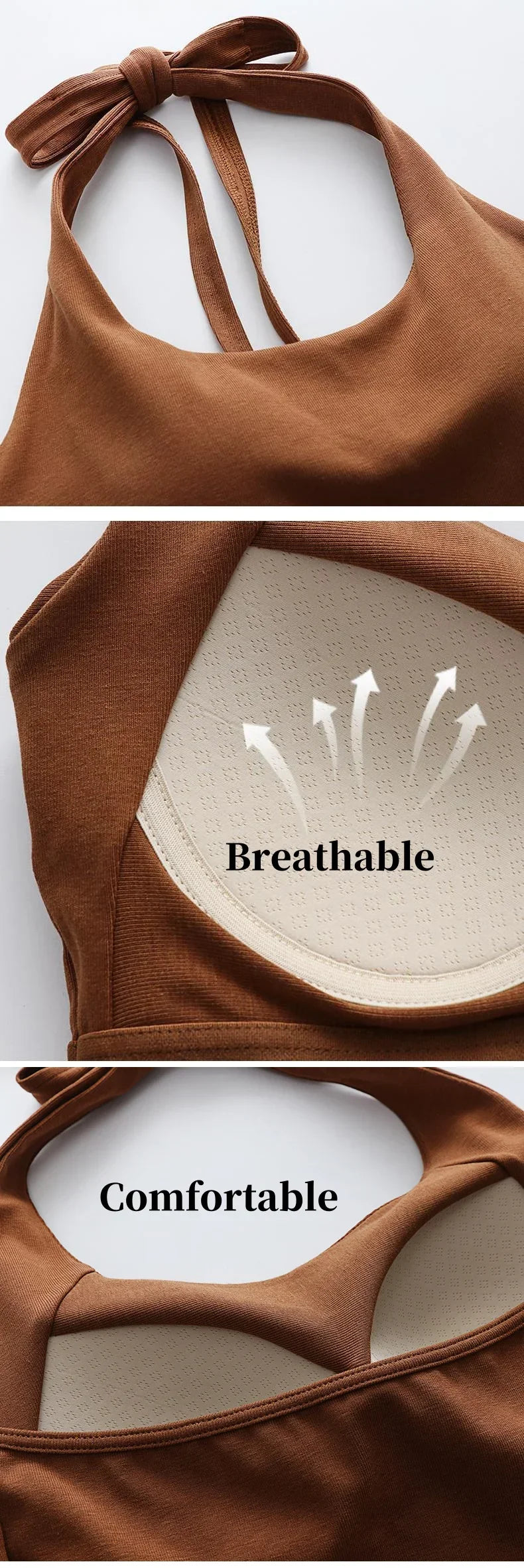 Underwear Women No Steel Gathering Anti-Sagging Camisole Vest Female Bustier Bustier Wrap Soft Breathable With Bra Pads 3Pcs
