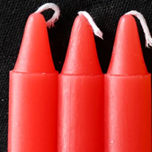 Emergency Lighting Candle, Red, White, Yellow, 2cm Diameter, 21cm Height, Worship Sacrifice, Romance Pray, 10Pcs per Lot