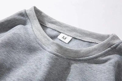 Basic Crewneck Sweatshirts for Men Women Comfy Pullover Tops Athletic