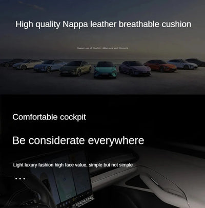 Suitable for Car Seat Cushions Rear Single-piece Mercedes-Benz BMW and Audi Ventilated and Breathable Four-season Seat Cushions