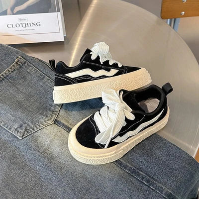 Children's Sports Shoes 2024 Fall New Girls' Non-slip Soft Sole Casual Shoes Boys Light Canvas Sports Shoes