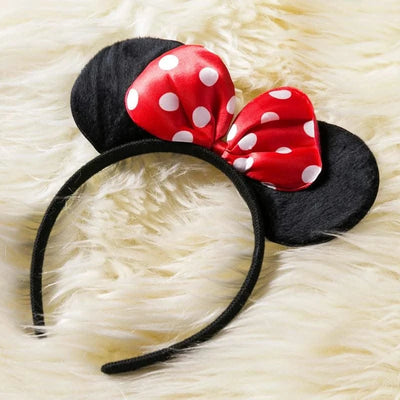 Cute Baby Girl Dress for 9M-4Yrs Children Summer Clothes Kids Minni Mouse Polka Dot Dress Girls Birthday Party Christmas Costume