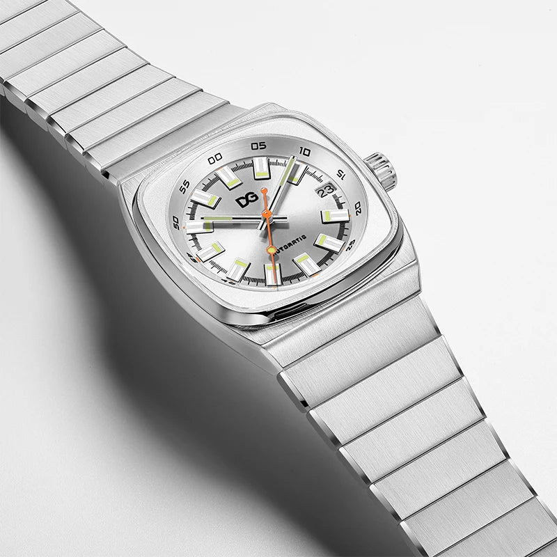 High-End Men's Sports Watch Fashion Square Large Dial Trendy Wristwatch Men's Reloj