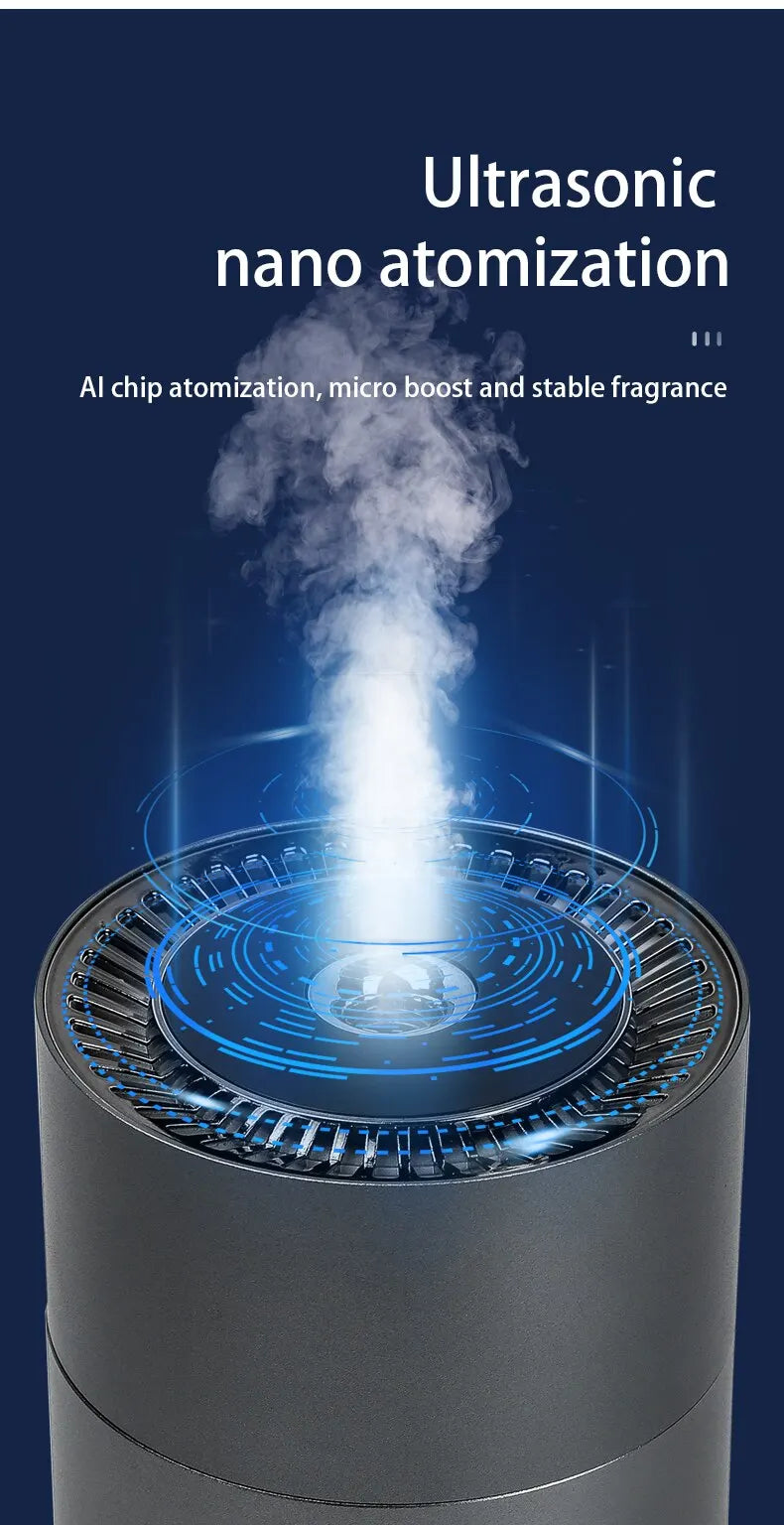 Humidifier Diffuser For Car Small 260ml Air Humidification Led Light Aromatherapy Machine Home Bedroom Big Spray